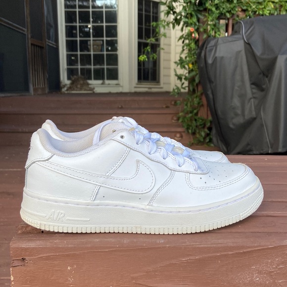 Nike Other - Nike Air Force 1 Low Size 5.5Y Triple White Kid’s Sneakers